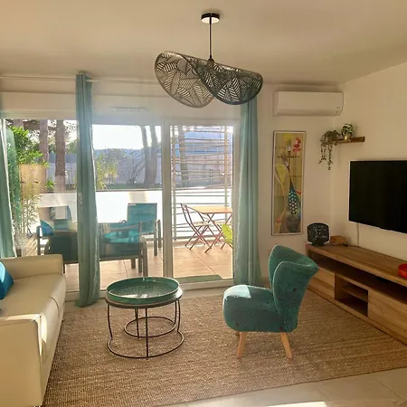 Blue -4 Etoiles-loggia-2 Parking * Balaruc-les-Bains