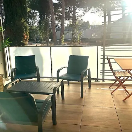 Blue -4 Etoiles-loggia-2 Parking * Balaruc-les-Bains