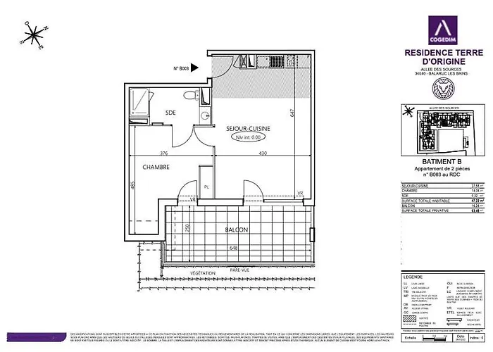 Apartamento Blue -4 étoiles-loggia-2 Parking Balaruc-les-Bains
